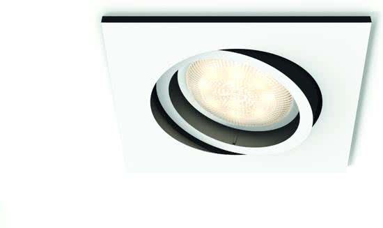 Philips MILLISKIN Hue inbouwspot vierkant