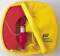 Plastimo Rescue Buoy met Licht in gele tas