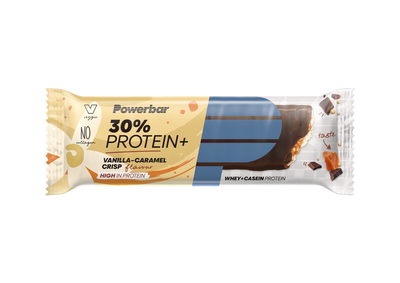 PowerBar Protein Plus 30% Bar caramel vanille crisp herstelreep 55 g