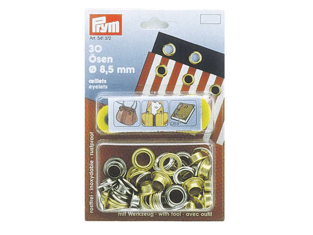 Prym Zeilkousjes 8.5 mm 24 stuks