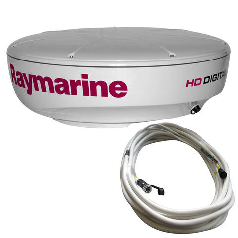 Raymarine RD418HD 45cm 4kW HD Color radome antenne met 10m RayNet radarkabel