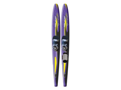 Ron Marks Dynamic RM-09 170 cm lange combo waterski's met "Easy Rider" bindingen