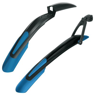 SKS Blade Set Blue 29 inch shockblade & X-Blade spatbordenset blauw/zwart