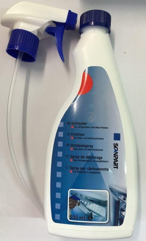 Scanpart Ontdooispray 500 ml desinfecterend voor schoonmaken van koelkasten