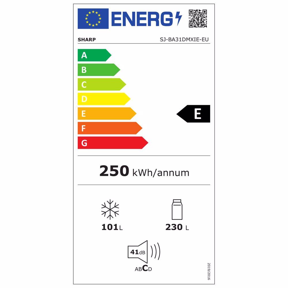 Sharp SJBA31DMXIEEU in Inox Uitvoering