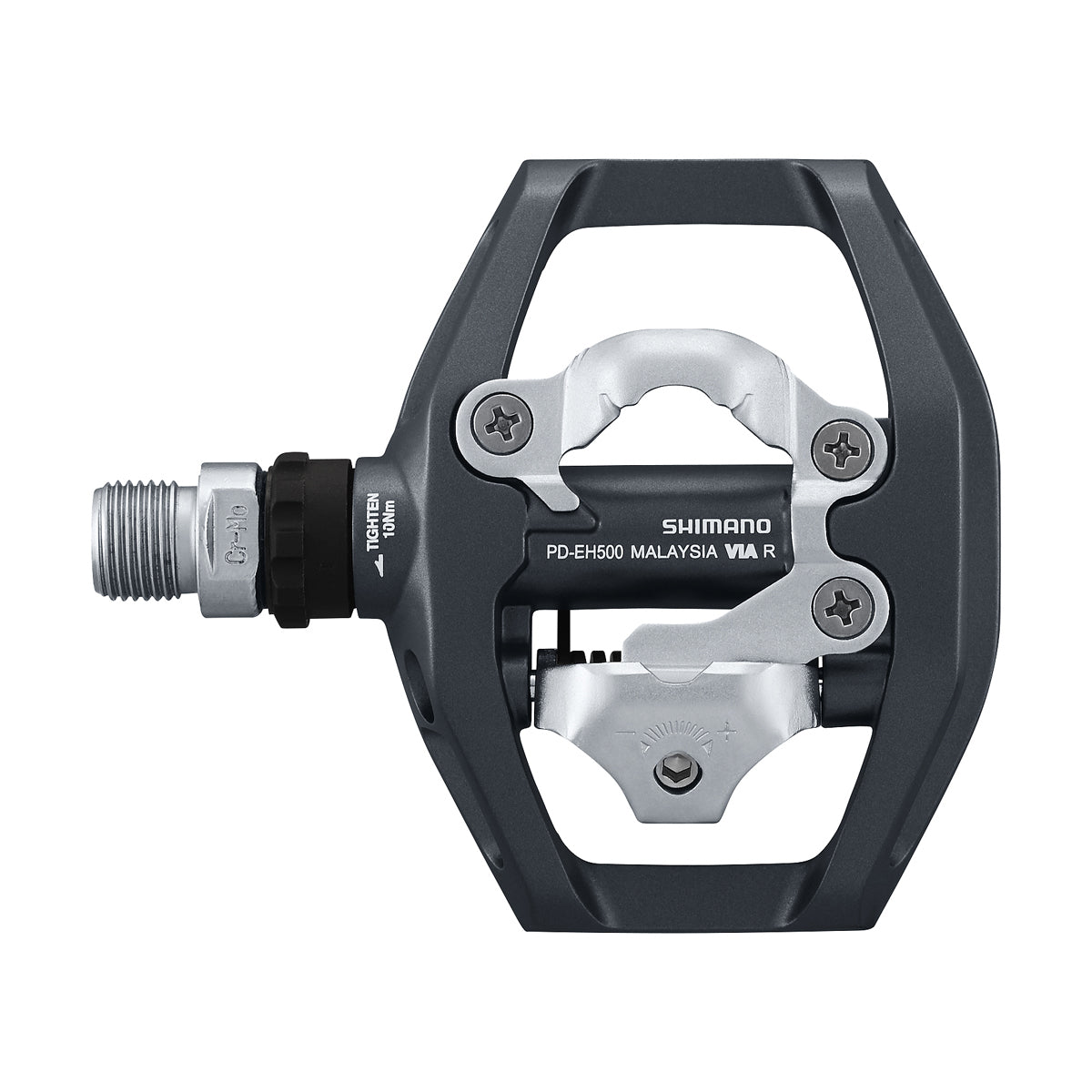 Shimano PD-EH500 MTB pedalen met SM-H56 schoenplaatjes