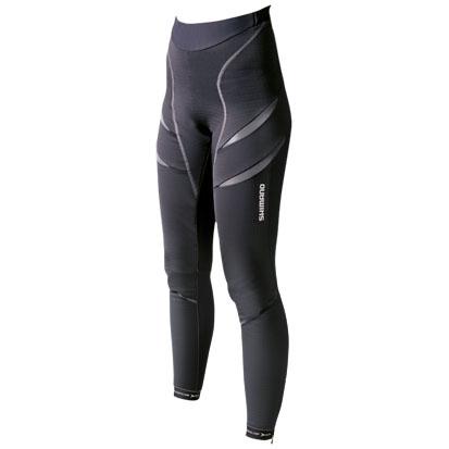 Shimano Premium WFG tight fietsbroek lang zwart dames