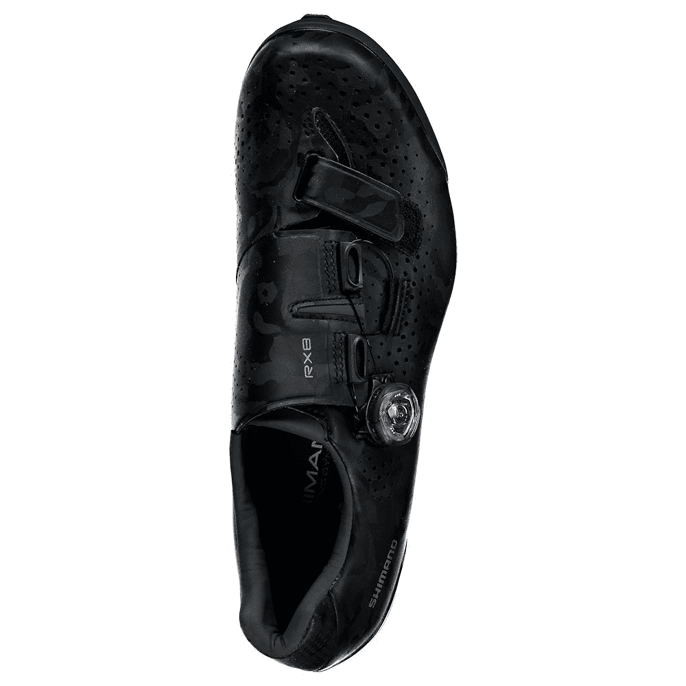 Shimano RX800 gravelbikeschoenen zwart heren