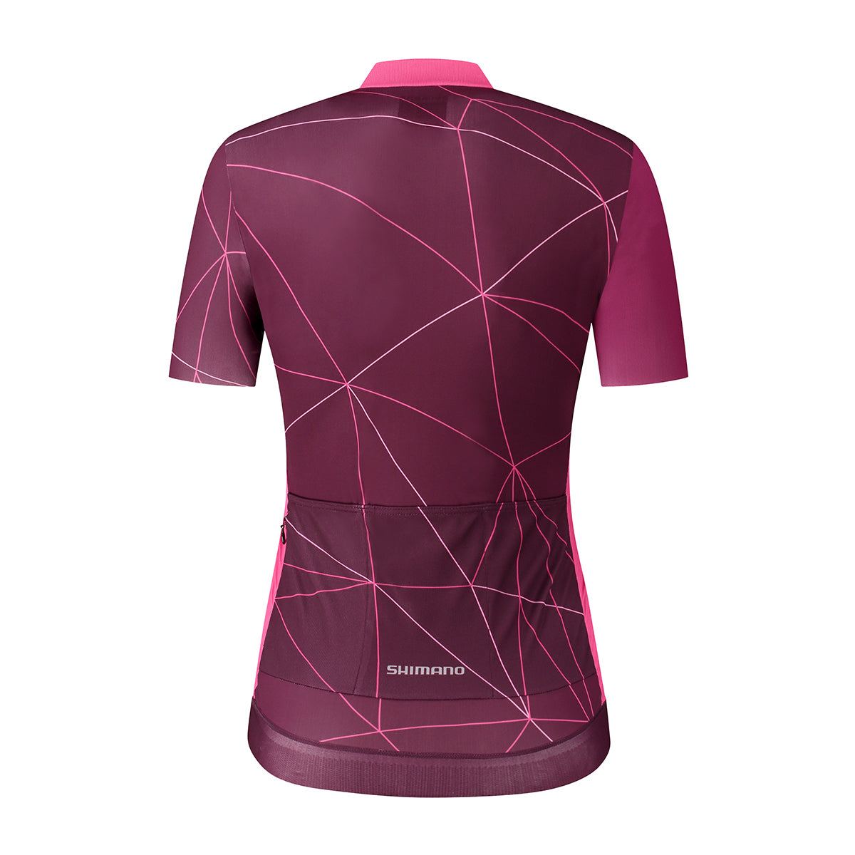 Shimano Sagami MTB fietsshirt korte mouwen paars dames