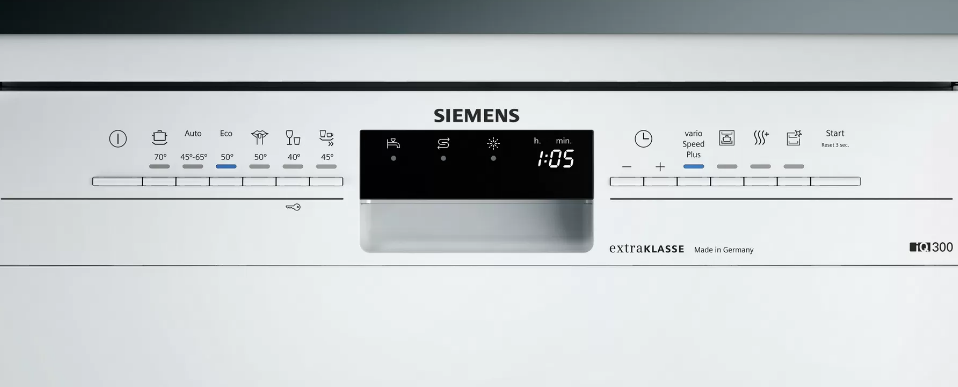 Siemens SN236W13NE met besteklade en 6 programma´s