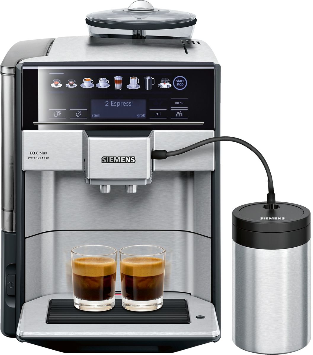 Siemens TE657F03DE EQ.6 Plus extraKlasse volautomatische espressomachine