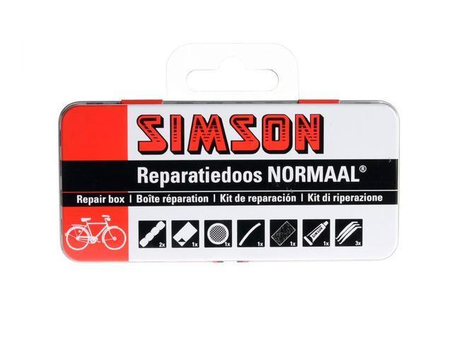 Simson Reparatiedoos Normaal voor reparatie van iedere traditionele fietsband