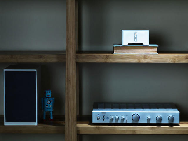 Sonos Connect streaming audio via uw eigen versterker