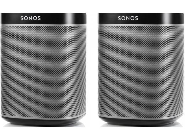Sonos PLAY:1 starterpack inhoud: 2x PLAY-1 speaker