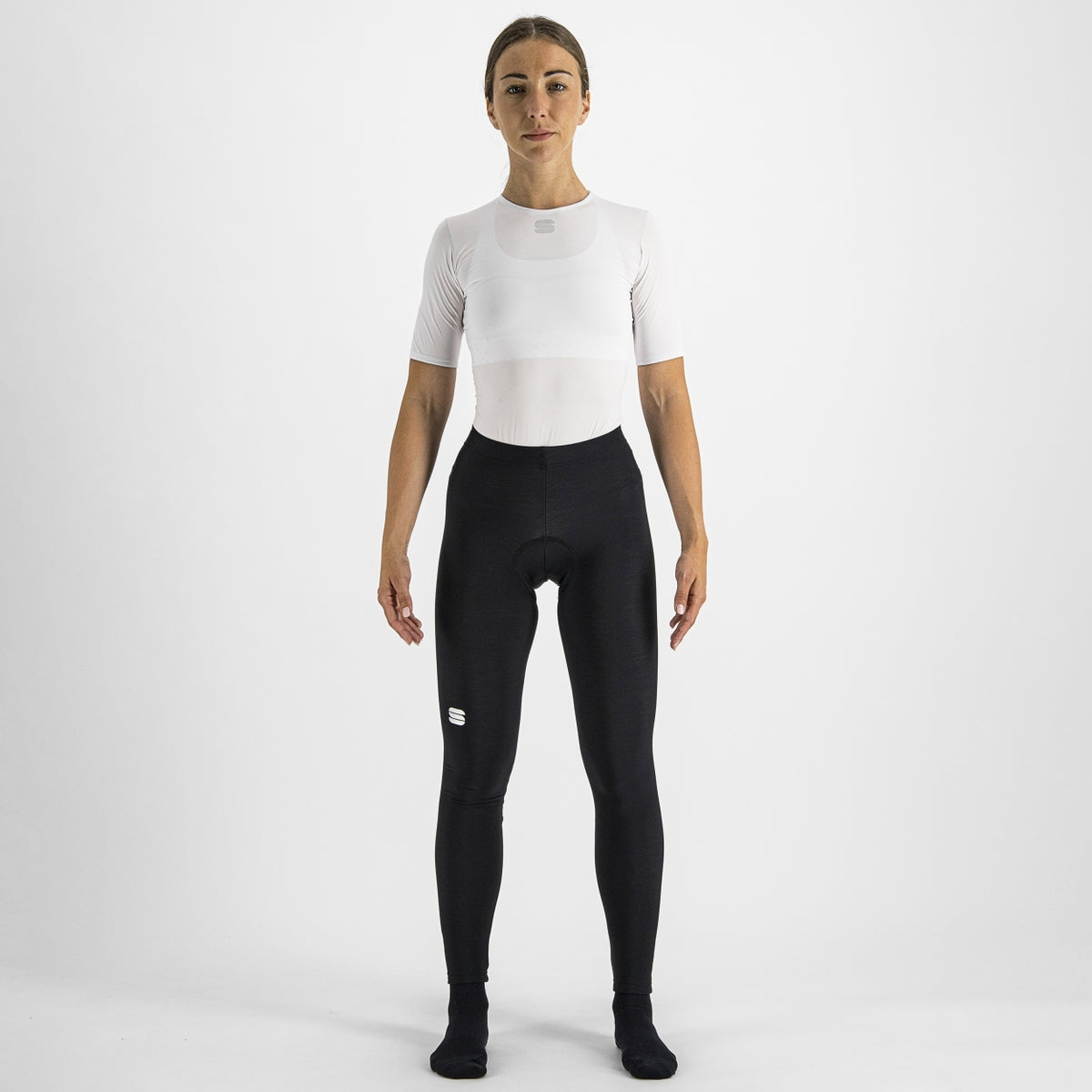 Sportful Classic Tight fietsbroek lang zwart dames