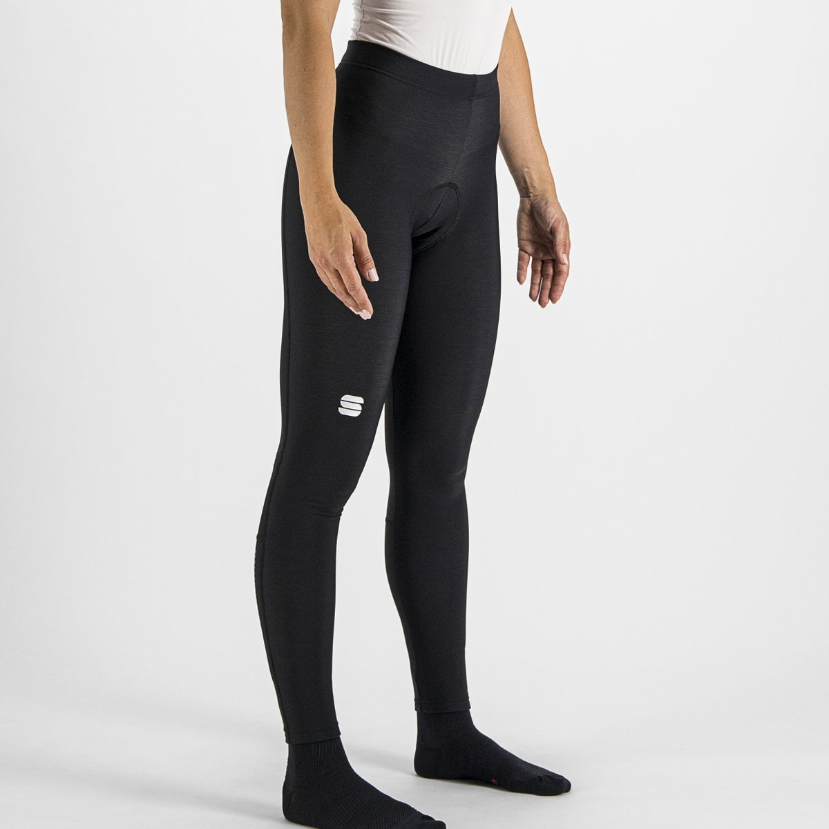 Sportful Classic Tight fietsbroek lang zwart dames