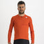 Sportful Matchy fietsshirt lange mouwen rood heren