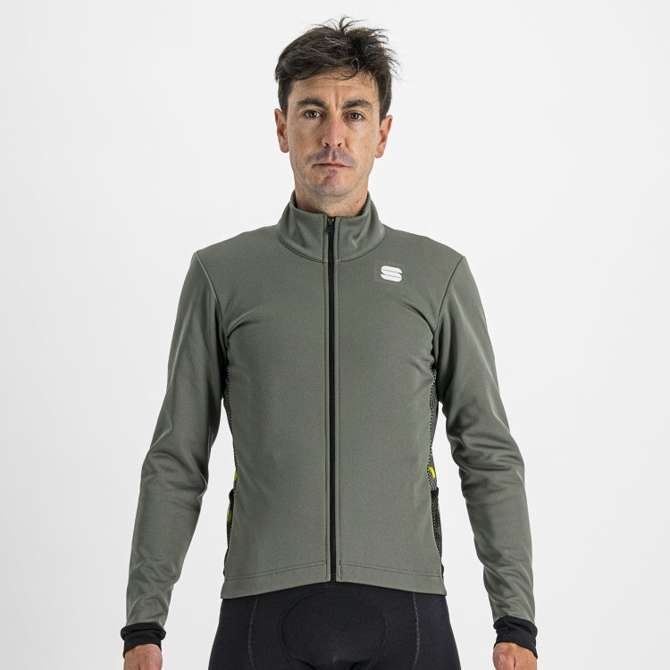 Sportful Neo softshell fietsjack groen heren