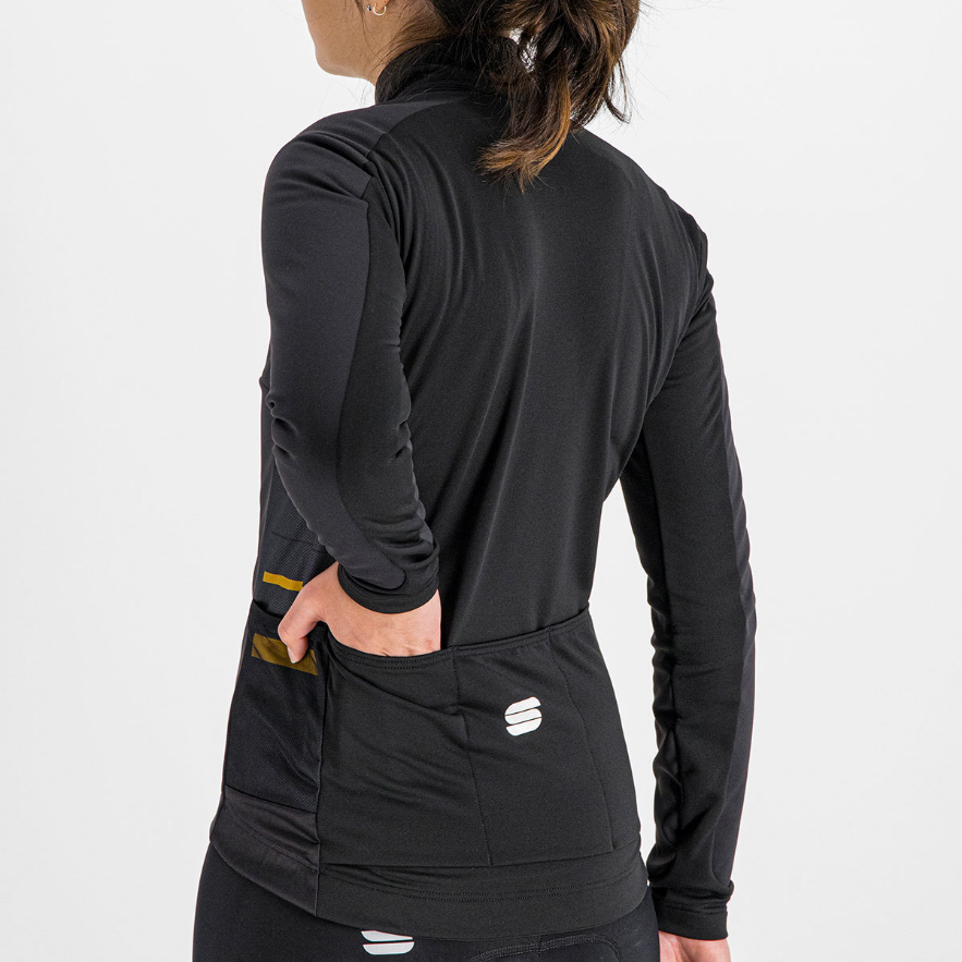 Sportful Neo softshell fietsjack zwart dames