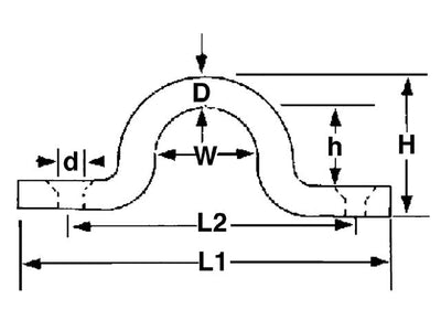 Talamex Beugel 40 mm