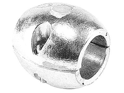 Talamex Schroefas anode bol 1.35 kg, 45 mm as diamter, Bolvorm