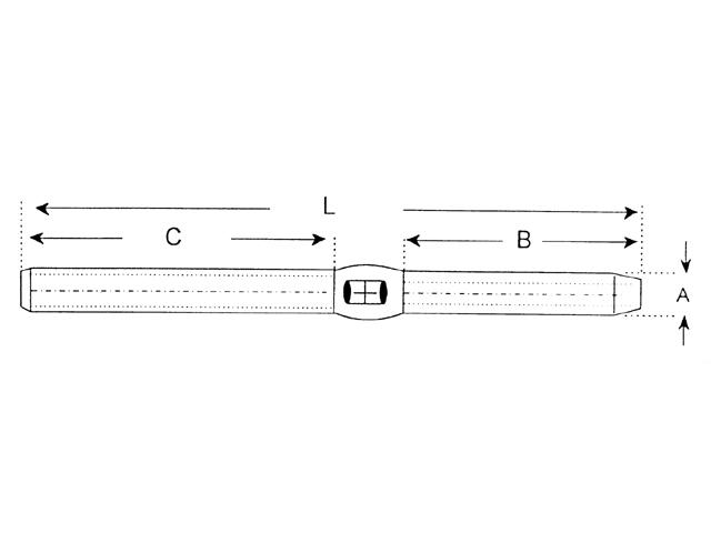 Talamex Walsterminal M6 2,5mm