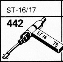 Tonar 442DS naald voor B.S.R. ST16 en ST17