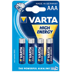 Varta AAA High Energy 4 stuks