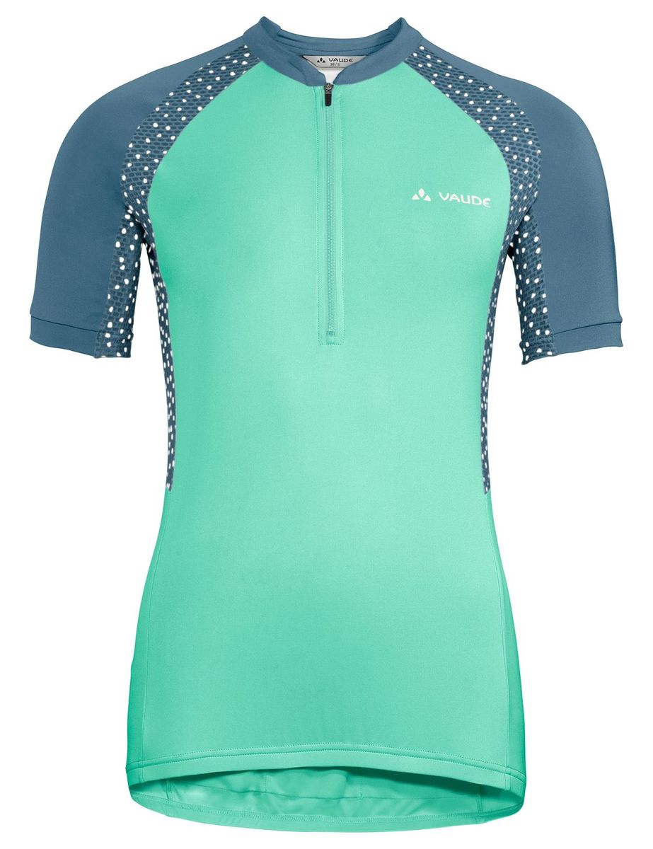 Vaude Advanced Tricot IV fietsshirt korte mouwen blauw dames