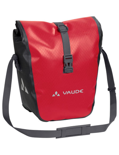 Vaude Aqua front voortassen voor fiets rood