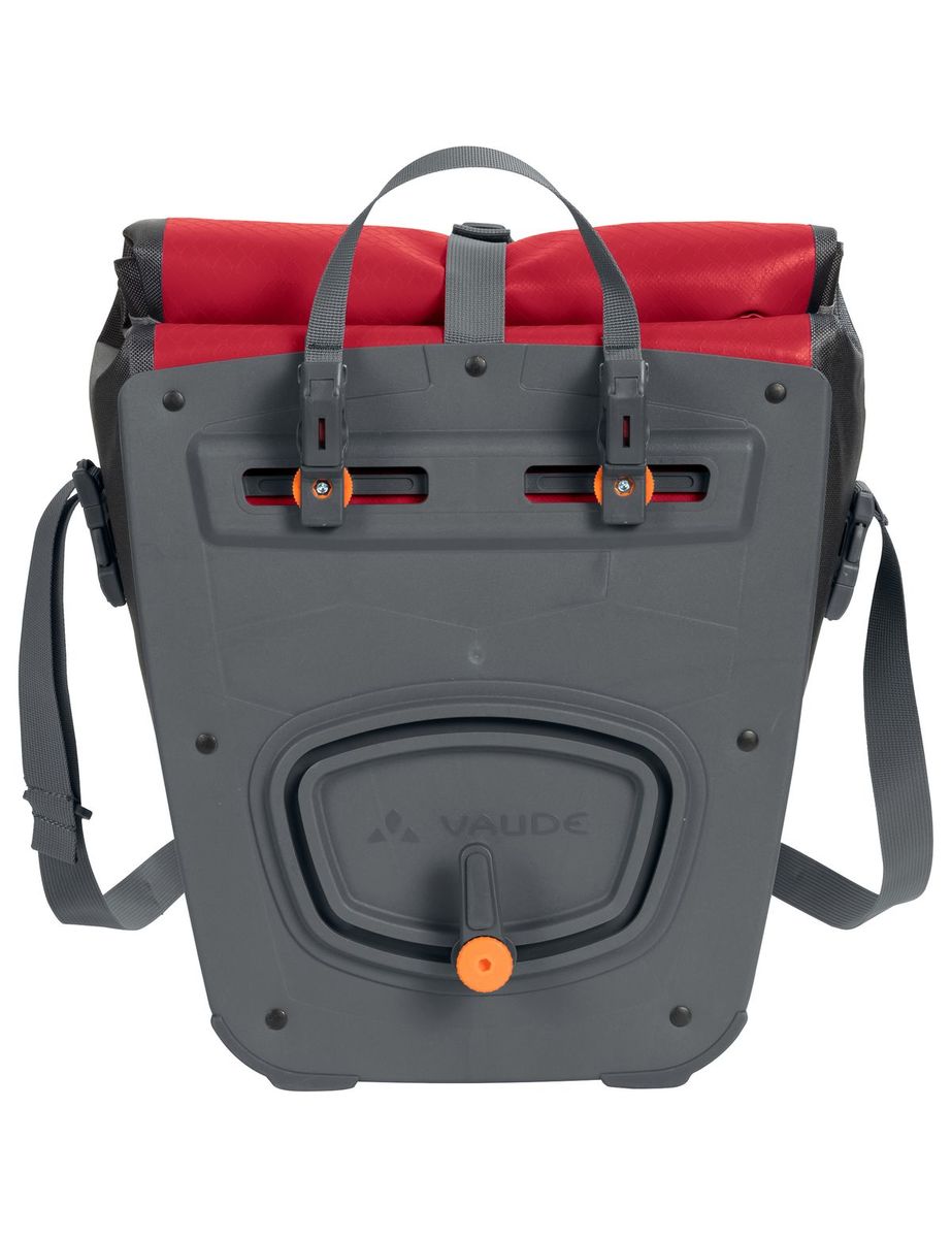 Vaude Aqua front voortassen voor fiets rood