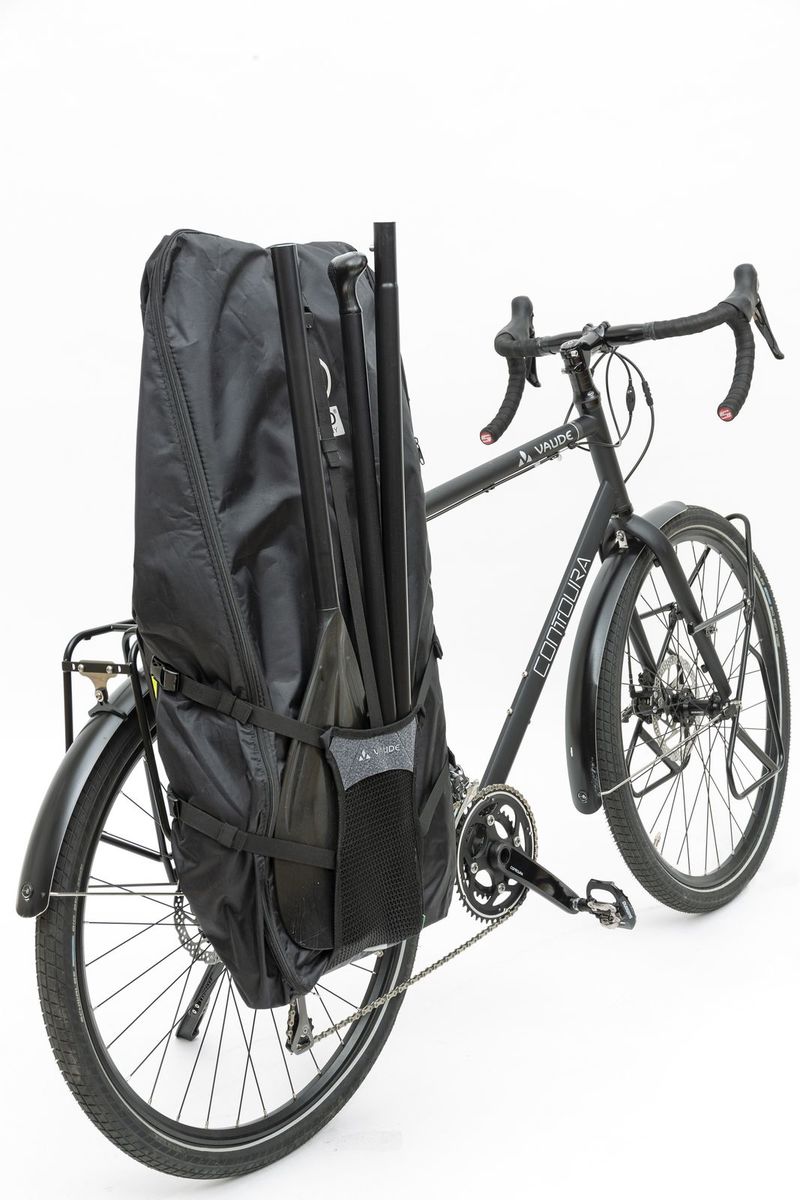 Vaude Trailcargo achtertas zwart