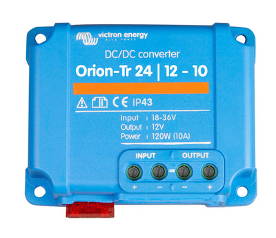 Victron Orion-Tr 24/12-10 DC-DC converter 120 Watt niet geisoleerd