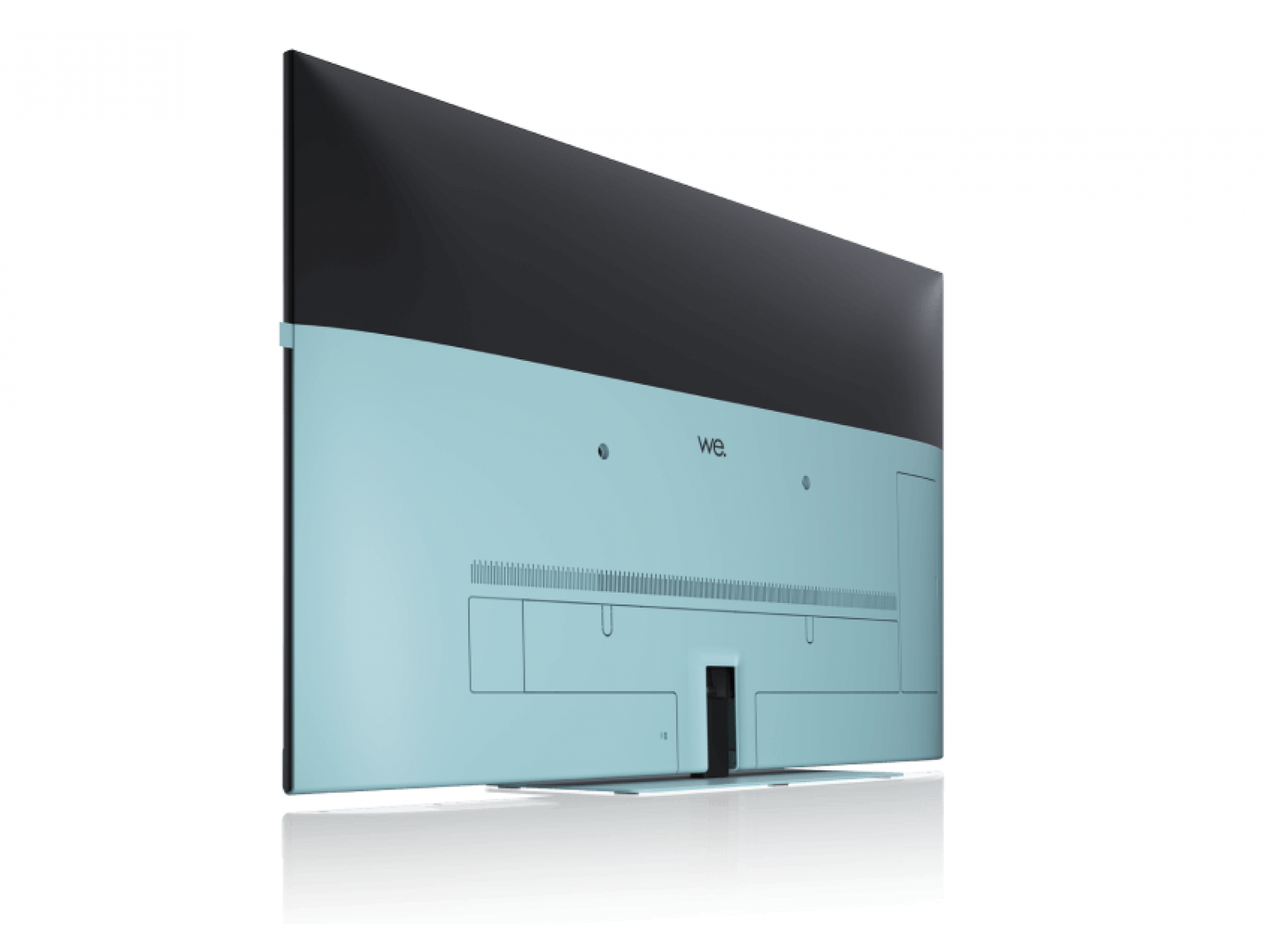 We. By Loewe SEE 43 aqua blue smart televisie met ingebouwde soundbar