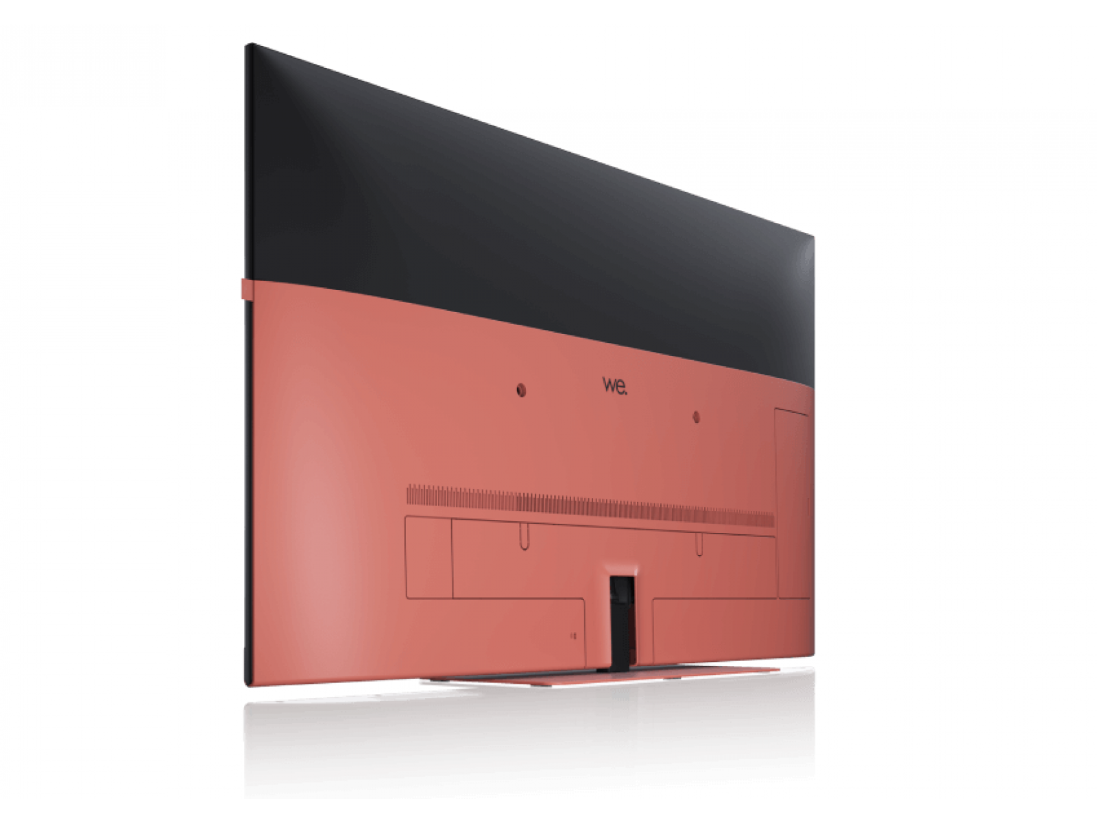 We. By Loewe SEE 43 coral red smart televisie met ingebouwde soundbar